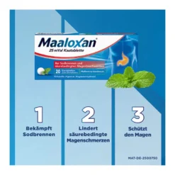 Maaloxan 25 mVal Kautabletten, 20 St