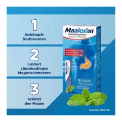 Maaloxan 25 mVal Suspension, 50X10 ml