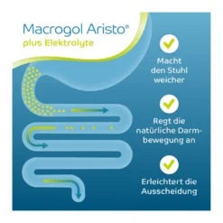 Macrogol Aristo plus Elektrolyte 13,72 g Pulver, 10 St