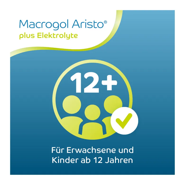 Macrogol Aristo plus Elektrolyte 13,72 g Pulver, 10 St
