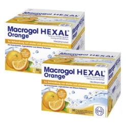 Macrogol HEXAL Orange - Pulver bei Verstopfungen, 100 St