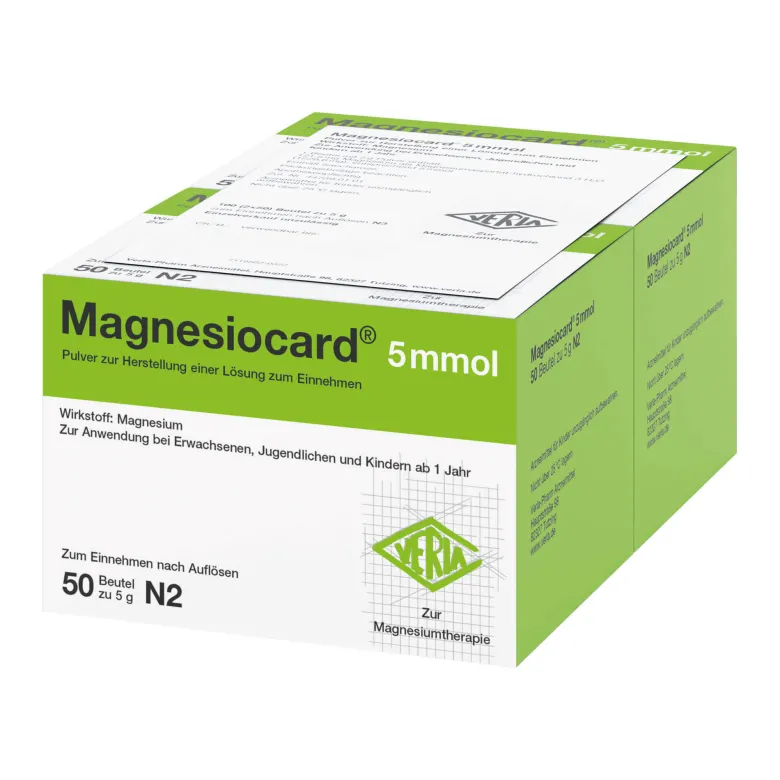 Magnesiocard 5 mmol Pulver, 100 St
