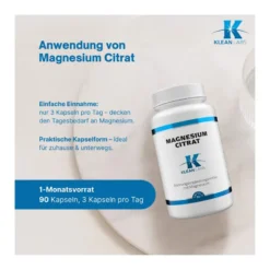 Magnesium Citrat Kapseln, 90 St