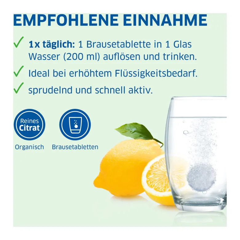 Magnesium Diasporal 250 aktiv Brausetabletten, 20 St