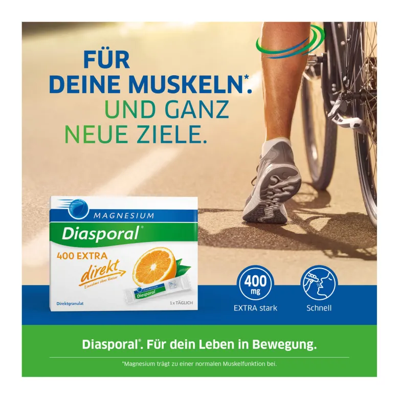 Magnesium Diasporal 400 Extra Direkt Granulat, 100 St