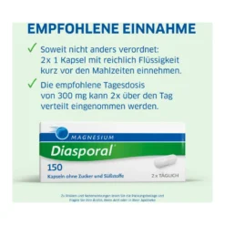 Magnesium Diasporal 150 Kapseln, 50 St