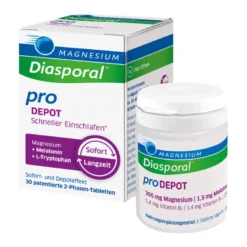 Magnesium-Diasporal pro DEPOT Schneller Einschlafen Tablette, 30 St