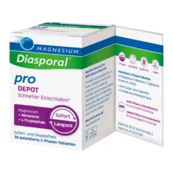 Magnesium-Diasporal pro DEPOT Schneller Einschlafen Tablette, 30 St