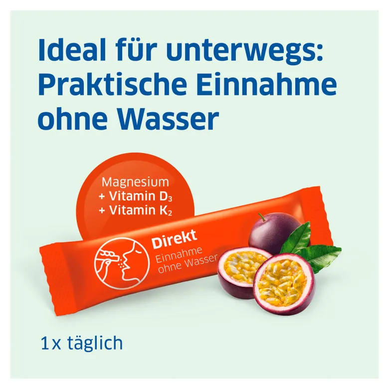 Magnesium-Diasporal pro direkt-Granulat Muskeln und Knochen, 30 St