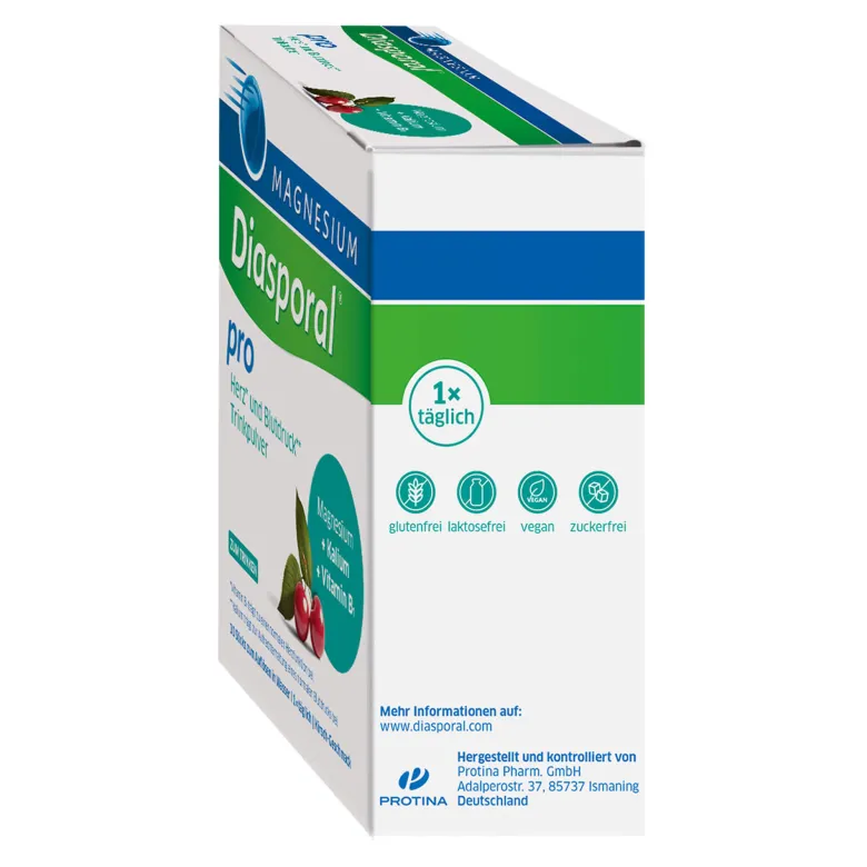 Magnesium-Diasporal Pro Herz und Blutdruck Trinkpulver, 30 St