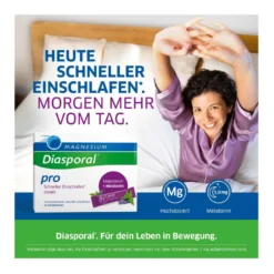 Magnesium-Diasporal pro Schneller Einschlafen Direktgranulat, 30 St