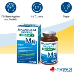 Magnesium Hevert Organic 7 Kapseln, 120 St