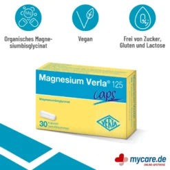 Magnesium Verla 125 caps, 30 St