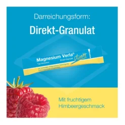 Magnesium Verla direkt Granulat Himbeere, 60 St