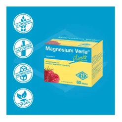 Magnesium Verla direkt Granulat Himbeere, 60 St