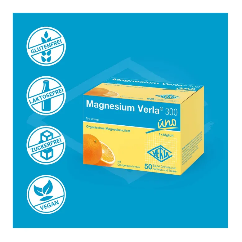 Magnesium Verla 300 Granulat Orange, 50 St