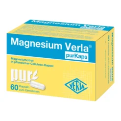 Magnesium Verla purKaps Vegane Kapseln zum Einnehmen, 60 St