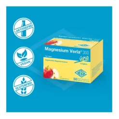 Magnesium Verla 300 uno Apfel, 50 St