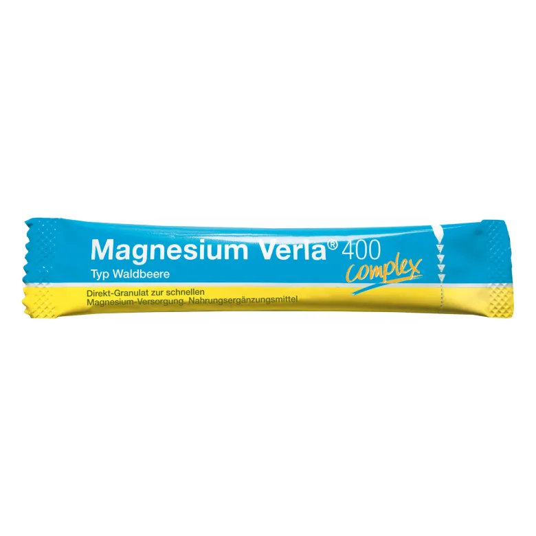 Magnesium Verla 400 Waldbeere Direkt-Granulat, 25 St