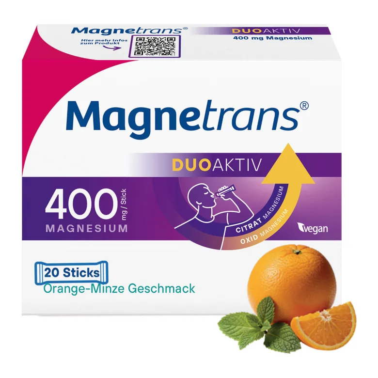 Magnetrans duo-aktiv 400 mg Sticks, 20 St