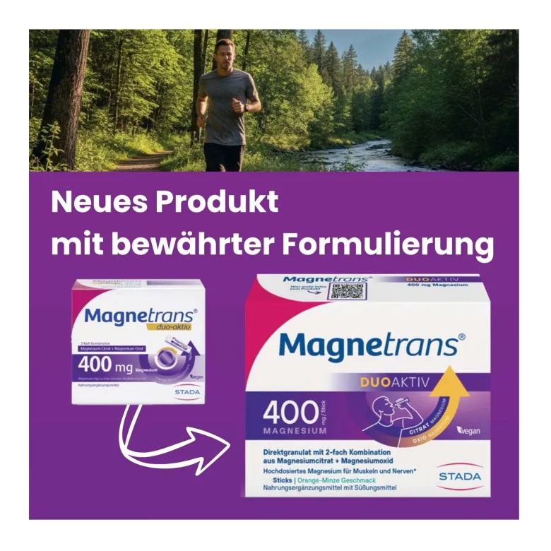 Magnetrans duo-aktiv 400 mg Sticks, 20 St