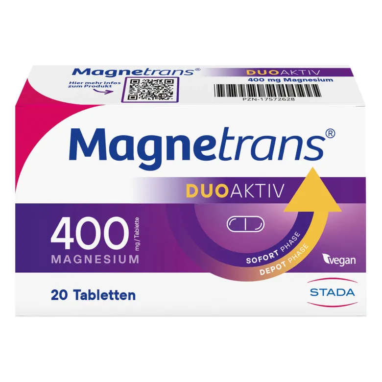 Magnetrans Duoaktiv 400 mg Tabletten, 20 St
