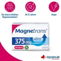 Magnetrans ultra 375 mg Kapseln, 20 St