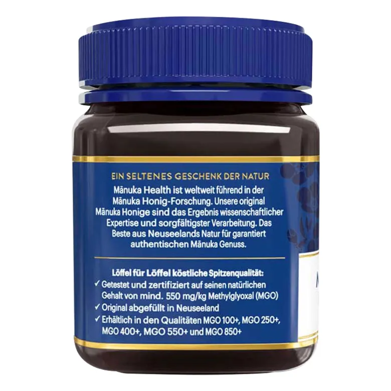 Manuka Health MGO 550+ Manuka Honig, 250 g