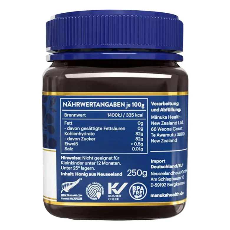 Manuka Health MGO 550+ Manuka Honig, 250 g