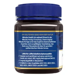 Manuka Health MGO 400+ Manuka Honig, 250 g