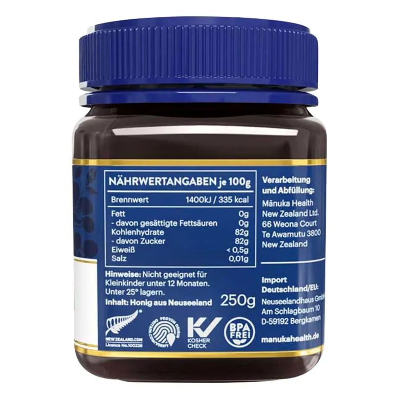 Manuka Health MGO 400+ Manuka Honig, 250 g