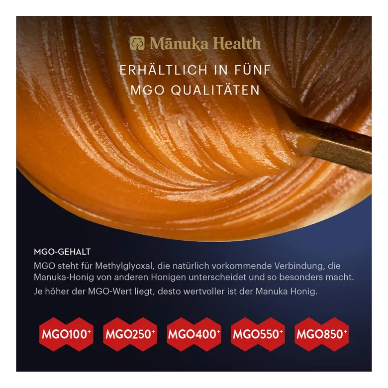 Manuka Health MGO 850+ Manuka Honig, 250 g