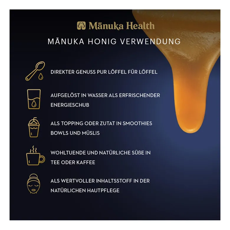 Manuka Health MGO 850+ Manuka Honig, 250 g
