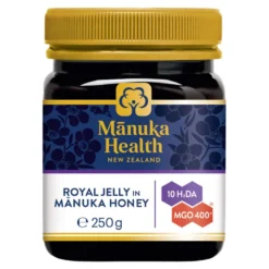 Manuka Honig MGO 400+ mit Gelee Royale, 250 g