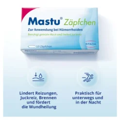 Mastu Zäpfchen, 10 St