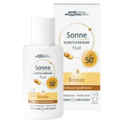 medipharma cosmetics Sonne Schutz & Bräune Fluid LSF 50+, 50 ml