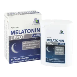 Melatonin 1,9 mg Depot-Tabletten, 80 St