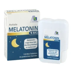 Melatonin 1 mg Mini-Tabletten im Spender, 120 St