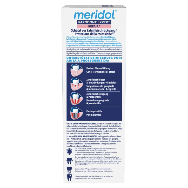 Meridol Parodont Expert Mundspülung bei Parodontitis, 400 ml