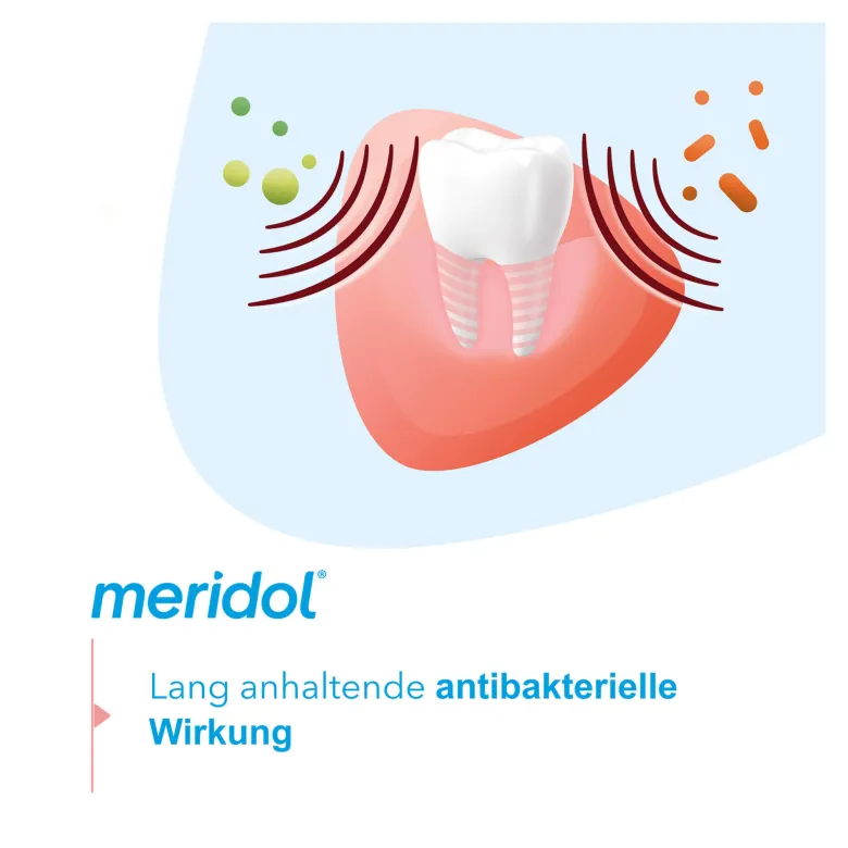 Meridol Rundumpflege Mundspülung, 400 ml