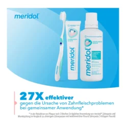 Meridol Zahnfleischschutz antibakterielle Mundspülung, 400 ml