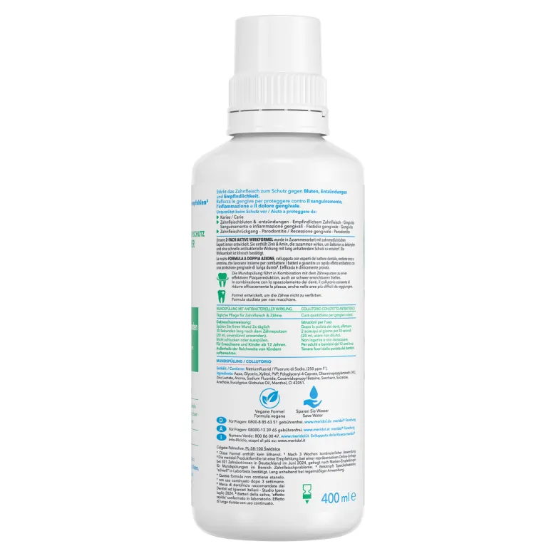 Meridol Zahnfleischschutz & Frischer Atem Mundspülung, 400 ml