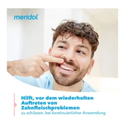 Meridol Zahnfleischschutz & Sanftes Weiss Zahnpasta, 75 ml