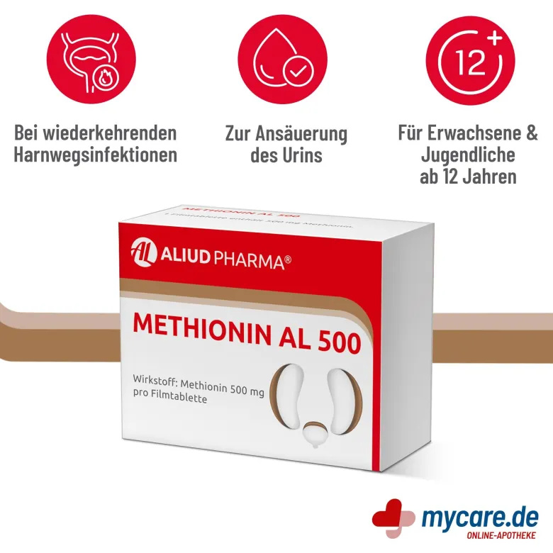 Methionin AL 500 Filmtabletten, 100 St