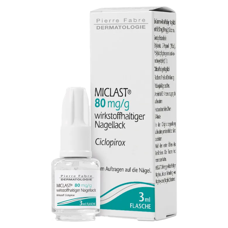 MICLAST 80 mg/g wirkstoffhaltiger Nagellack, 3 ml