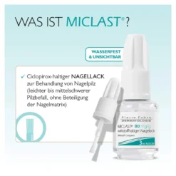 MICLAST 80 mg/g wirkstoffhaltiger Nagellack, 3 ml