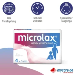 Microlax Rektallösung mit kurzem Tubenhals, 4 St