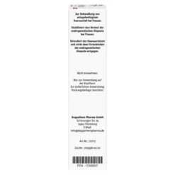 Minoxidil DoppelherzPharma 20 mg/ml Lösung für Frauen, 3X60 ml