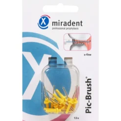 Miradent Interdentalbürste PIC-Brush x-fein gelb, 12 St