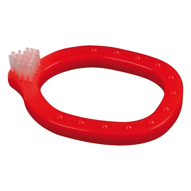 Miradent Kinder-Lernzahnbürste Infant-O-Brush rot, 1 St